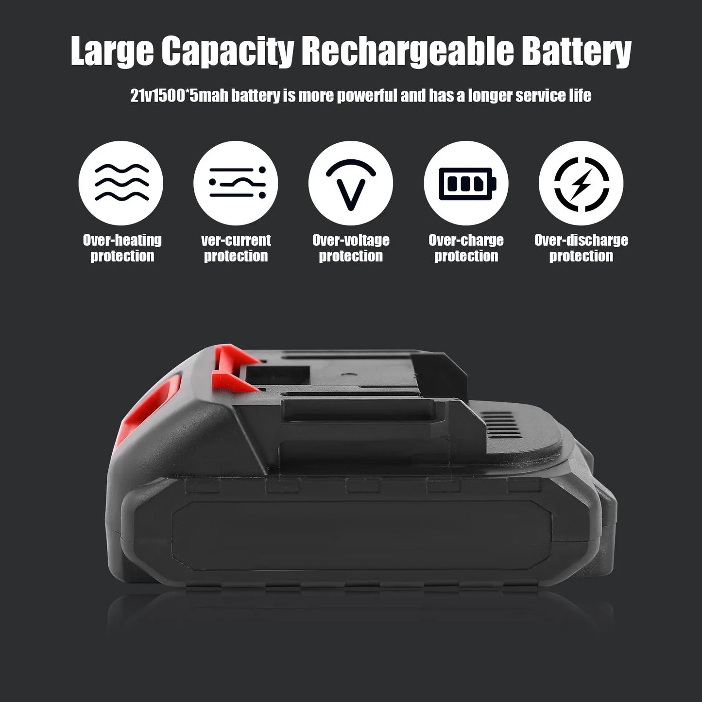 6 Inch Brushless Chain Saw Mini Handheld Pruning Chainsaw Woodworking Electric Saw Cutting Power Tool for Makita 18V Battery