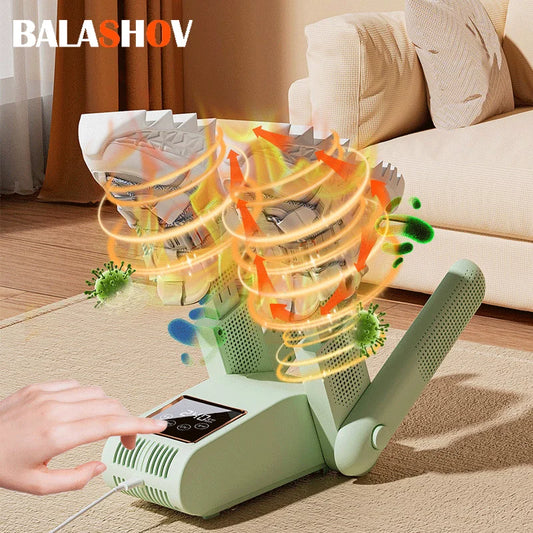 220V Shoe dryer Electric drying Dual V Bracker Foot Boot dryer Fast Smart Display Shoes Dry Constant Temperature Boot dryer EU