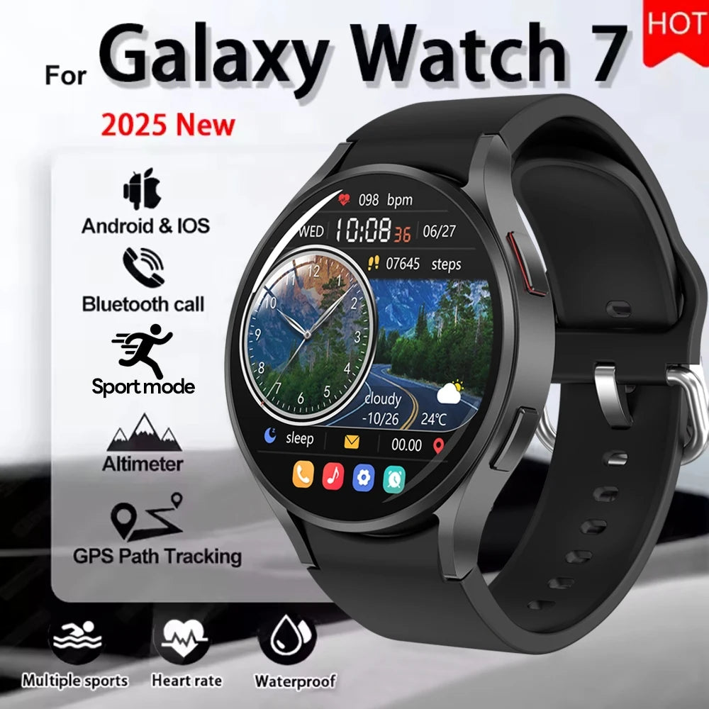 2025 New Smart Watch 7 Ultra GPS Smartwatch Men Heart Rate Waterproof BT Calling Fashion Women Smartwatch For Android IOS