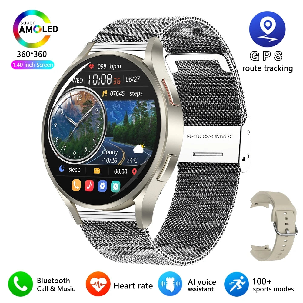 2025 New Smart Watch 7 Ultra GPS Smartwatch Men Heart Rate Waterproof BT Calling Fashion Women Smartwatch For Android IOS