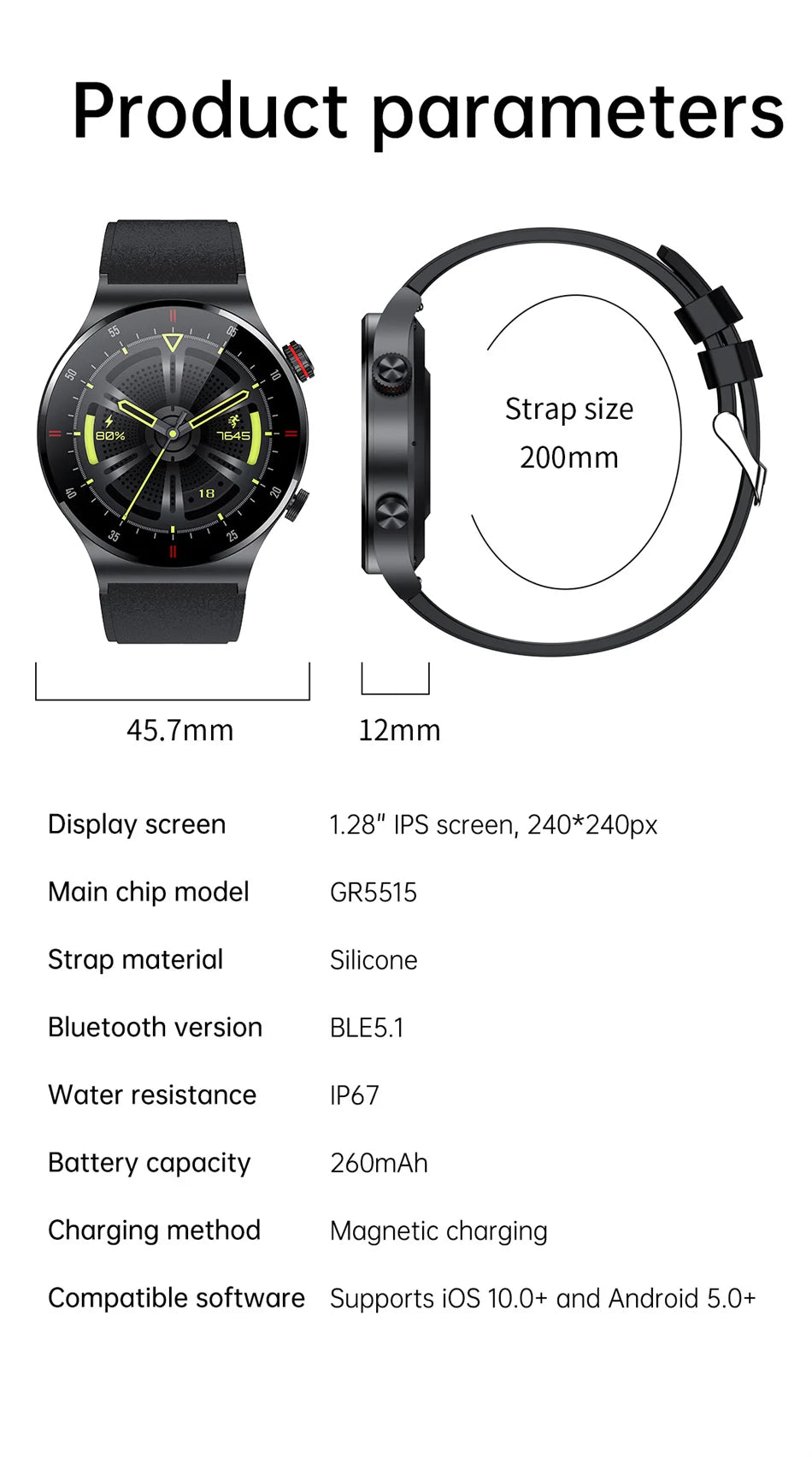For Huawei GPS NFC ECG+PPG Smart Watch Men Bluetooth Call Fitness Tracker 100+ Sports Mode IP68 Waterproof Smartwatch Man 2025