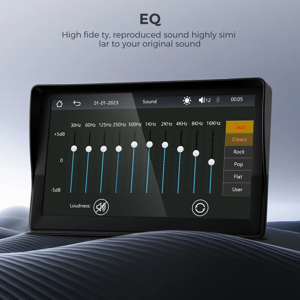 Car Radio 7 Inch Wireless CarPlay Android Auto Portable Car Stereo Multimedia Player With FM Transmitter BT WiFi AUX USB Screen