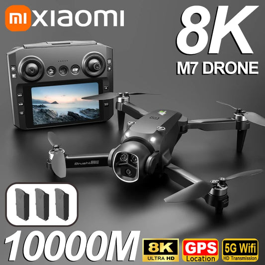 Xiaomi M7 Drone 8K Aerial HD Dual Camera Photography Intelligent Obstacle Avoidance Brushless Power 5G WIFI GPS Return Drone