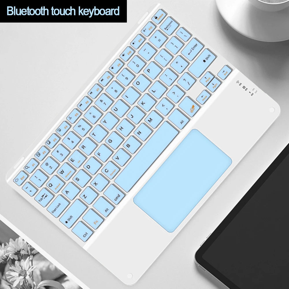 Touchpad Bluetooth Keyboard For Smart Phone PC Computer Laptop Wireless Keyboard  For iOS Android Windows for iPad Keyoboard