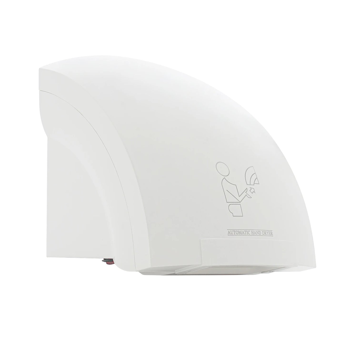 Automatic Infrared Sensor Hand Dryer 1200W High-Speed Dual-Temp ABS Commercial Bathroom Dryer with Safety Protections