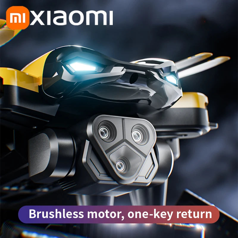 Xiaomi M5 Drone 8K Professional HD Triple Camera Brushless Motor Optical Flow Positioning Foldable Quadcopter RC Drone Toy New