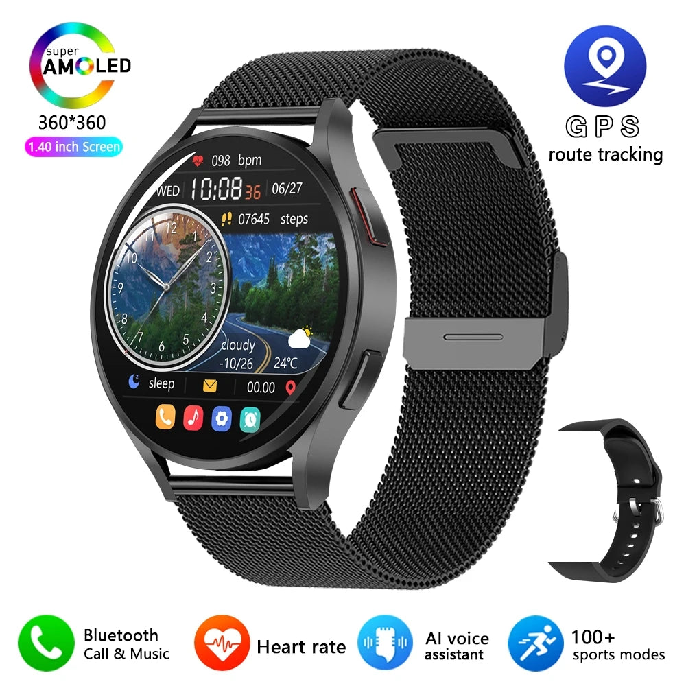 2025 New Smart Watch 7 Ultra GPS Smartwatch Men Heart Rate Waterproof BT Calling Fashion Women Smartwatch For Android IOS