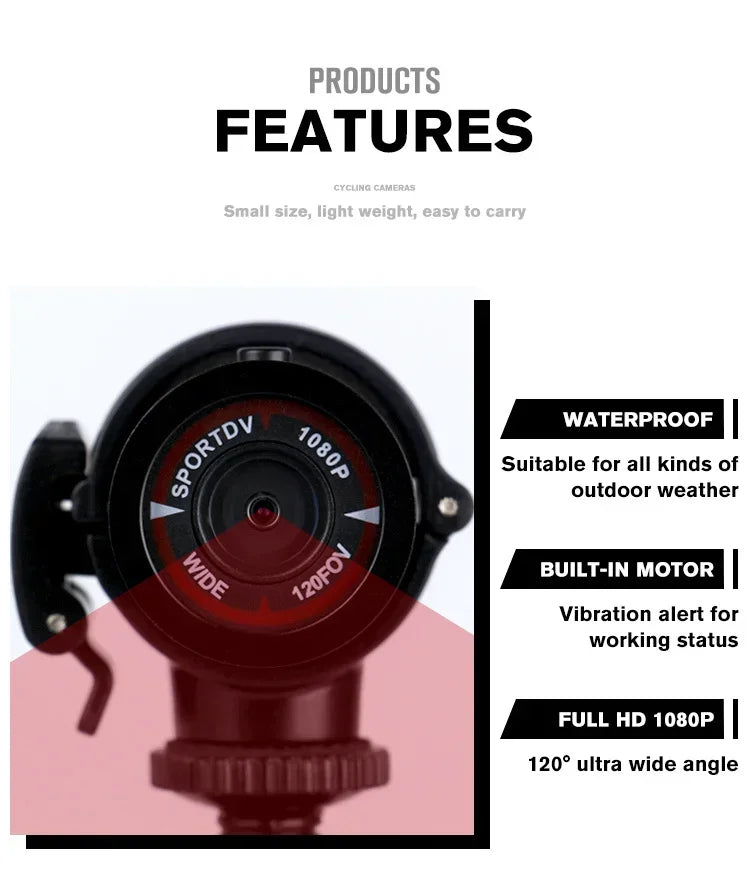 Small Action Camera HD 1080p Waterproof Mini Outdoor Bike Motorcycle Helmet Sports Action Camera Video Dv Camcorder Car Recorder