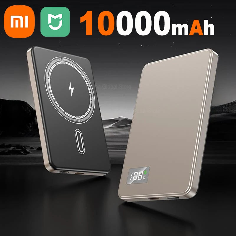 Xiaomi Mijia 50000mAh Portable Magnetic Wireless PowerBank PD22.5W Fast Charging External Battery for Magsafe For iPhone Samsung