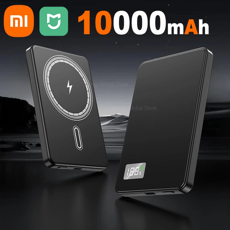 Xiaomi Mijia 50000mAh Portable Magnetic Wireless PowerBank PD22.5W Fast Charging External Battery for Magsafe For iPhone Samsung