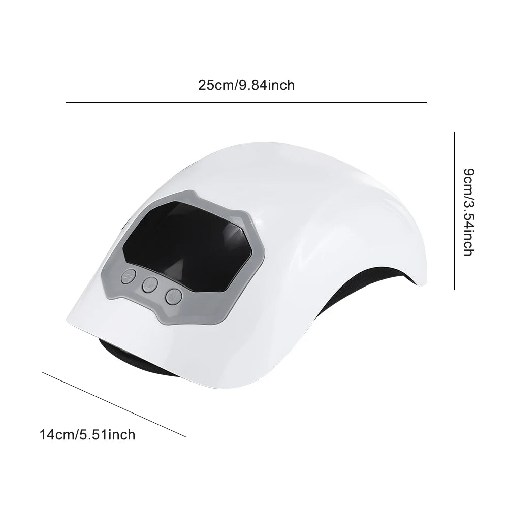 Wireless Electric Heating Knee Massage Pad Red Light Therapy Airbag Wrap Knee Massager Hot Compress High Vibration Massage