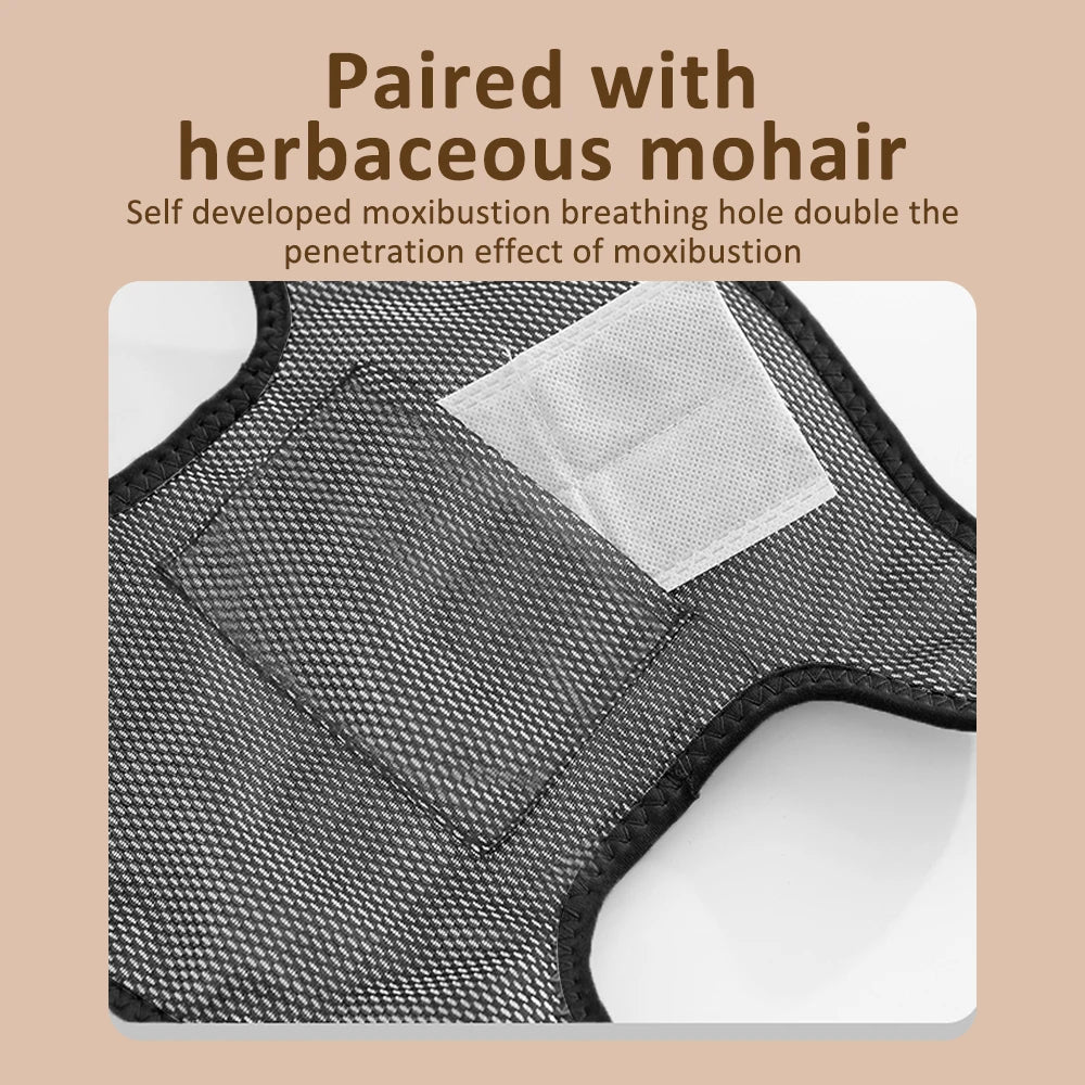 Rechargeable Knee Massager 3 Gear Vibration Massage Adjustable Shoulder Brace Electric Heating Pads Leg Knee Warmer