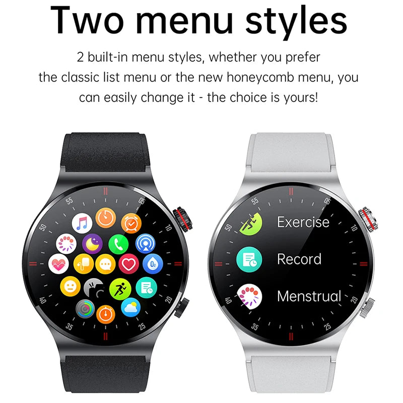 For Huawei GPS NFC ECG+PPG Smart Watch Men Bluetooth Call Fitness Tracker 100+ Sports Mode IP68 Waterproof Smartwatch Man 2025