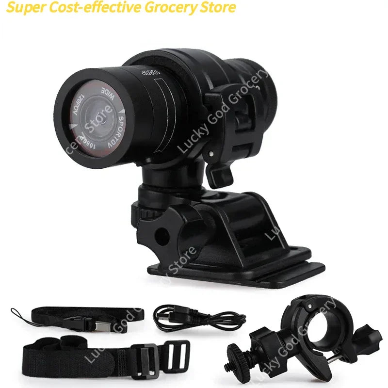 Small Action Camera HD 1080p Waterproof Mini Outdoor Bike Motorcycle Helmet Sports Action Camera Video Dv Camcorder Car Recorder