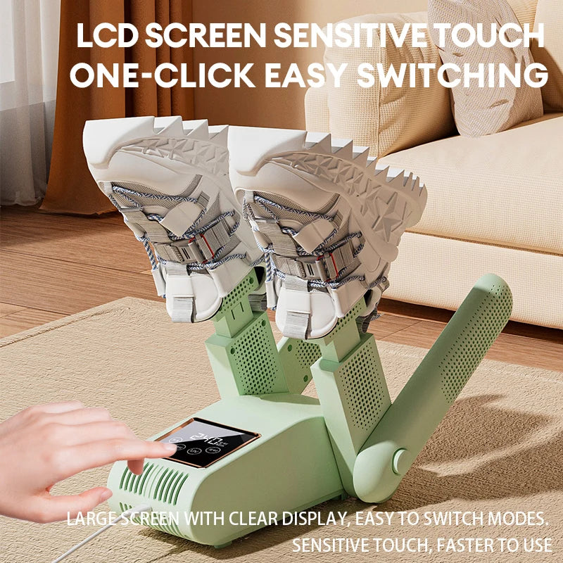 220V Shoe dryer Electric drying Dual V Bracker Foot Boot dryer Fast Smart Display Shoes Dry Constant Temperature Boot dryer EU