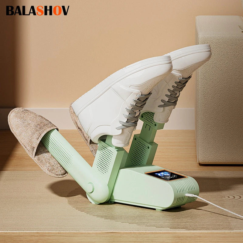 220V Shoe dryer Electric drying Dual V Bracker Foot Boot dryer Fast Smart Display Shoes Dry Constant Temperature Boot dryer EU