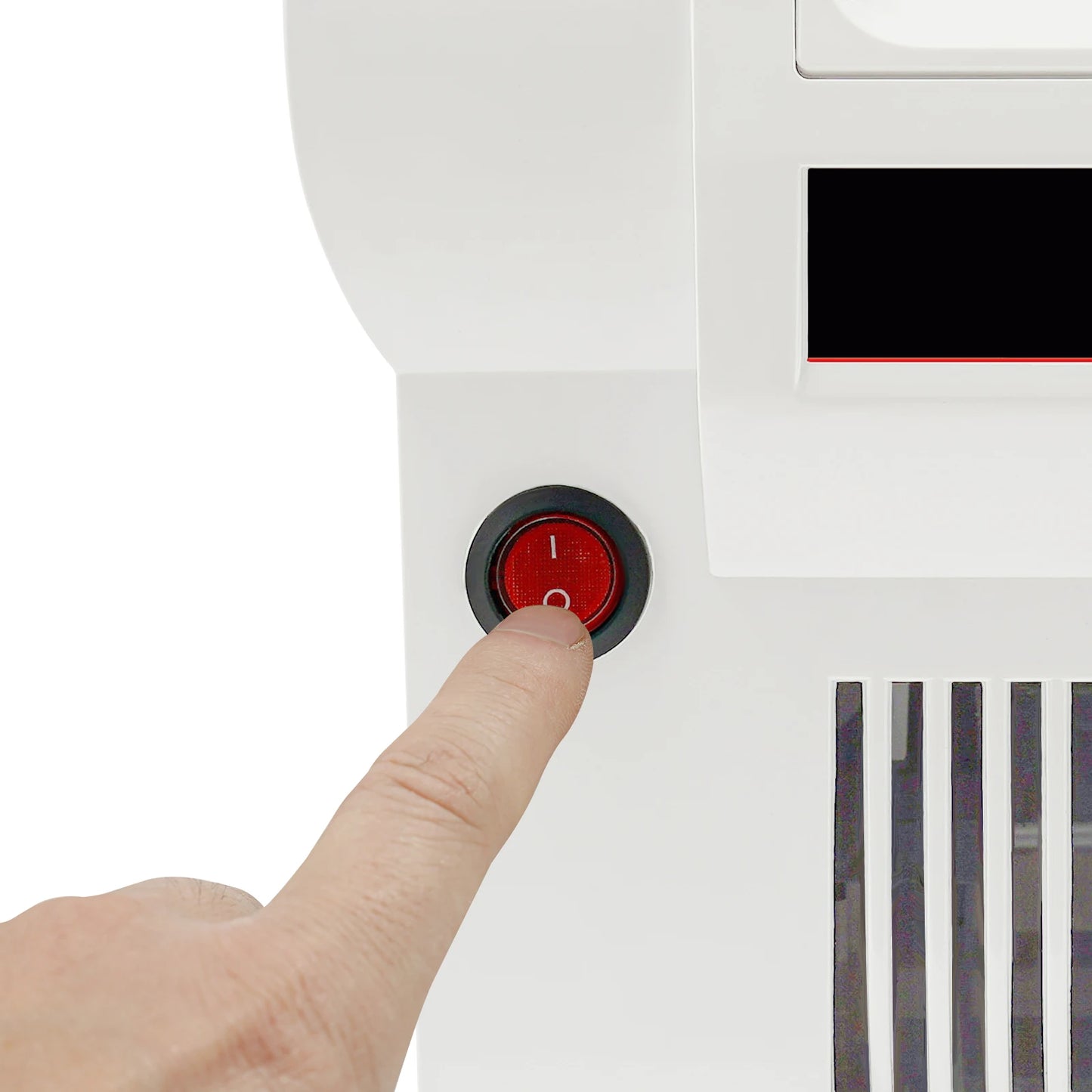 Automatic Infrared Sensor Hand Dryer 1200W High-Speed Dual-Temp ABS Commercial Bathroom Dryer with Safety Protections