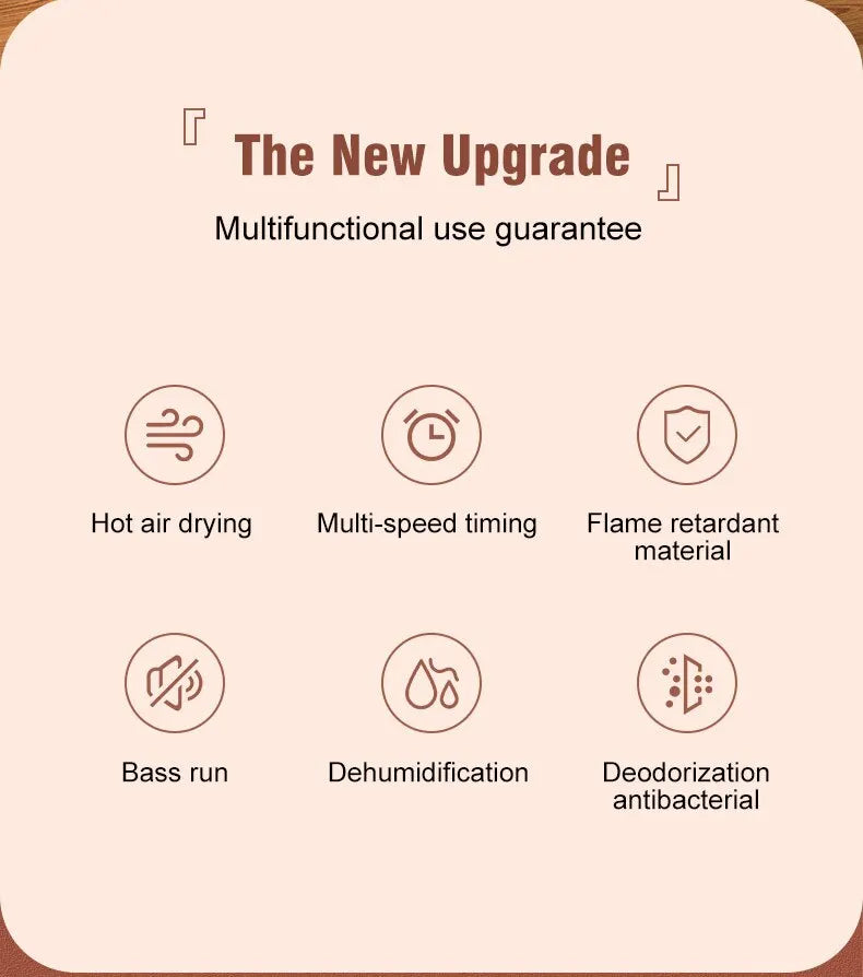 220V Electric Shoes Dryer Bake Shoe Gloves Drying Machine Sterilizer Boots Drier Foot Protector Odor Deodorant Heater Shoe Dryer