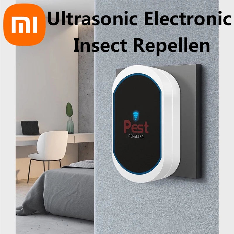 XIAOMI Ultrasonic Electronic Insect Repellent And Mouse Repellent Household Insect Repellent Mini Mosquito Repellent Silent Safe