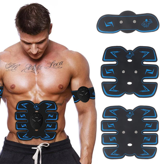 Body Slimming Massager EMS Wireless Muscle Stimulator Trainer Smart Fitness Abdominal Training Electric Weight Loss Stickers