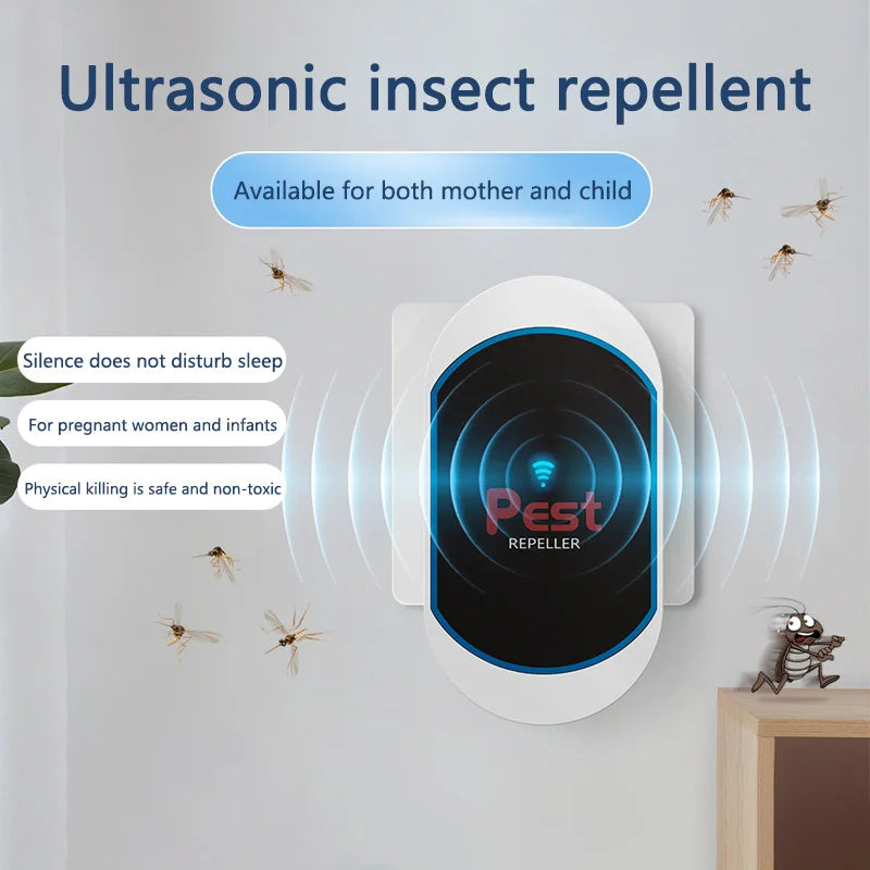 XIAOMI Ultrasonic Electronic Insect Repellent And Mouse Repellent Household Insect Repellent Mini Mosquito Repellent Silent Safe