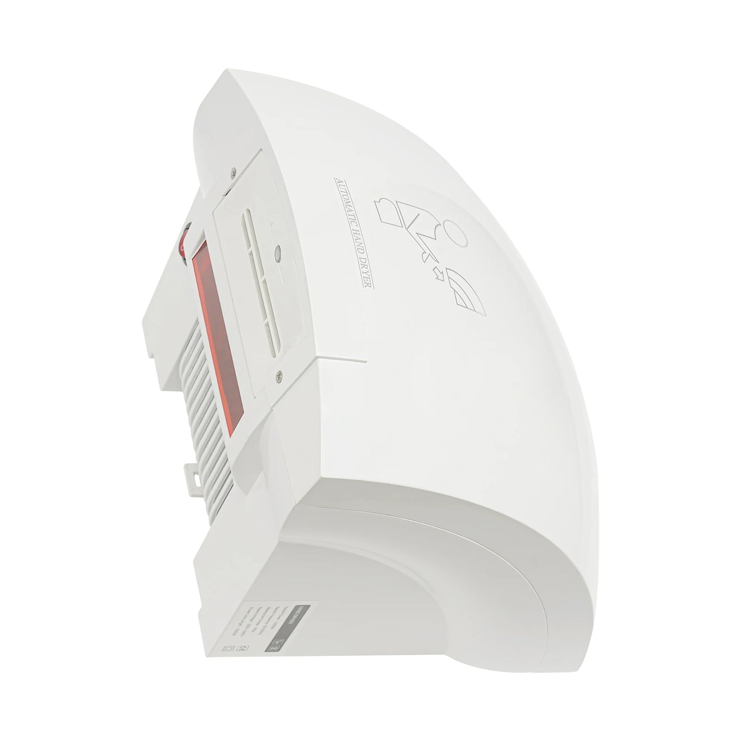 Automatic Infrared Sensor Hand Dryer 1200W High-Speed Dual-Temp ABS Commercial Bathroom Dryer with Safety Protections