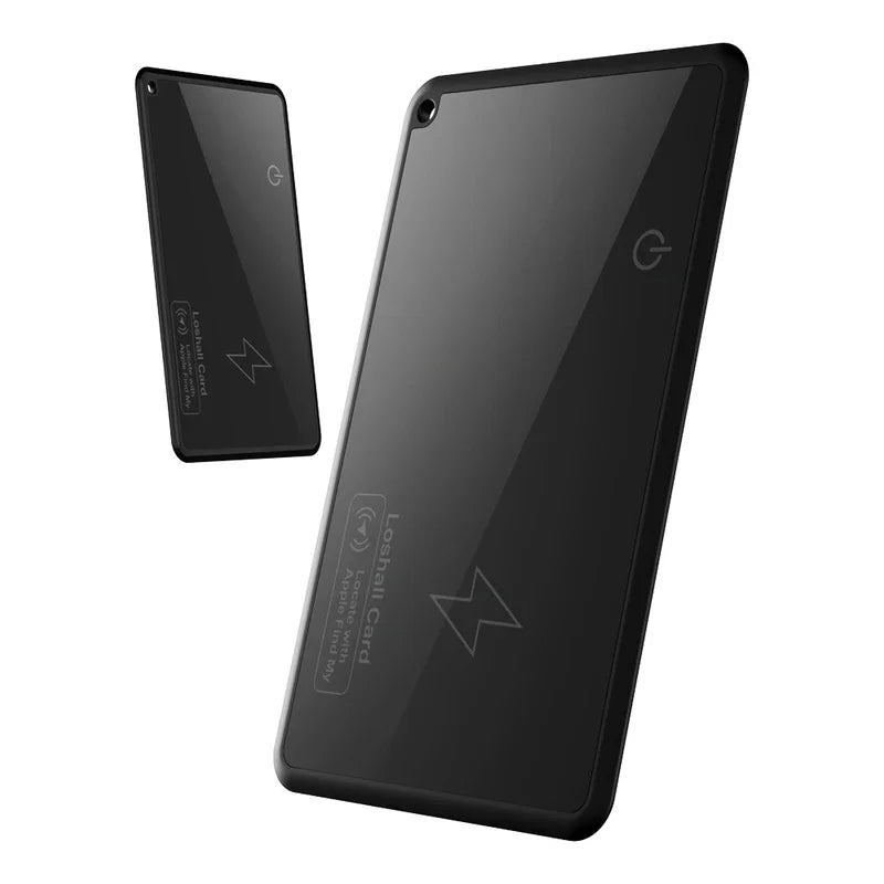 Mini Wallet Tracker Card Wireless Charging Tracking Location Waterproof GPS Locator Work with Apple Find My App Tracker for IOS