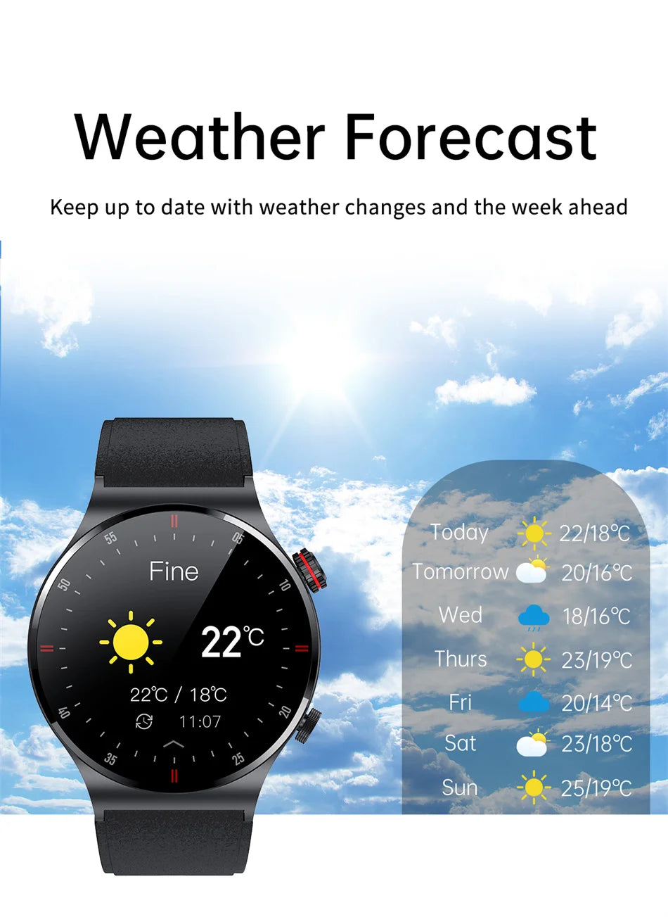 For Huawei GPS NFC ECG+PPG Smart Watch Men Bluetooth Call Fitness Tracker 100+ Sports Mode IP68 Waterproof Smartwatch Man 2025