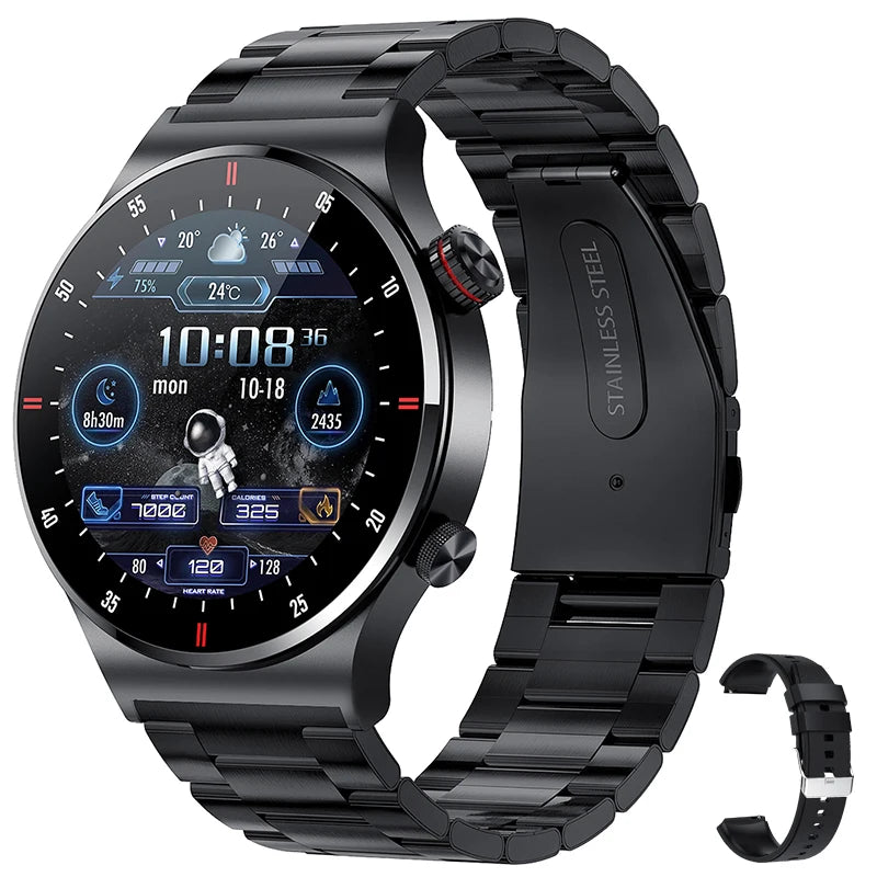 For Huawei GPS NFC ECG+PPG Smart Watch Men Bluetooth Call Fitness Tracker 100+ Sports Mode IP68 Waterproof Smartwatch Man 2025